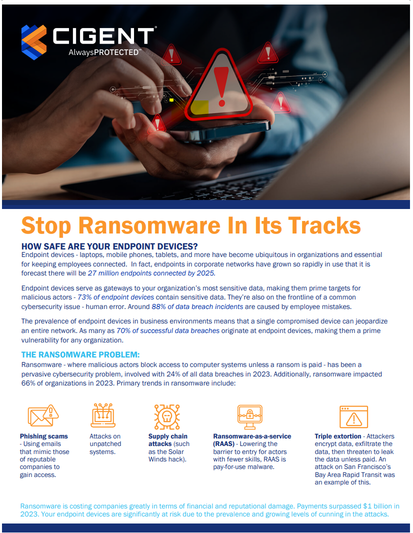 Prevent ransomeware cover